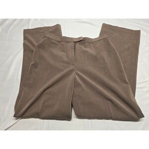 Kim Rogers Signature‎ Women's Brown Dress Pants Career Office Size 10